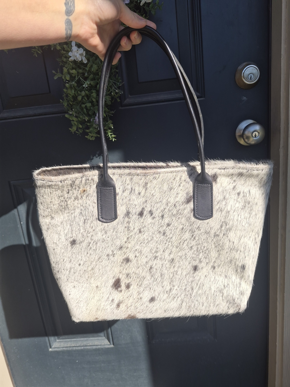 Loma Vista Genuine Cowhide Tote
